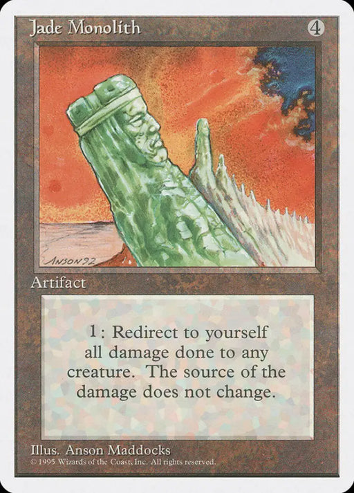 Jade Monolith [Fourth Edition] - MTG Single