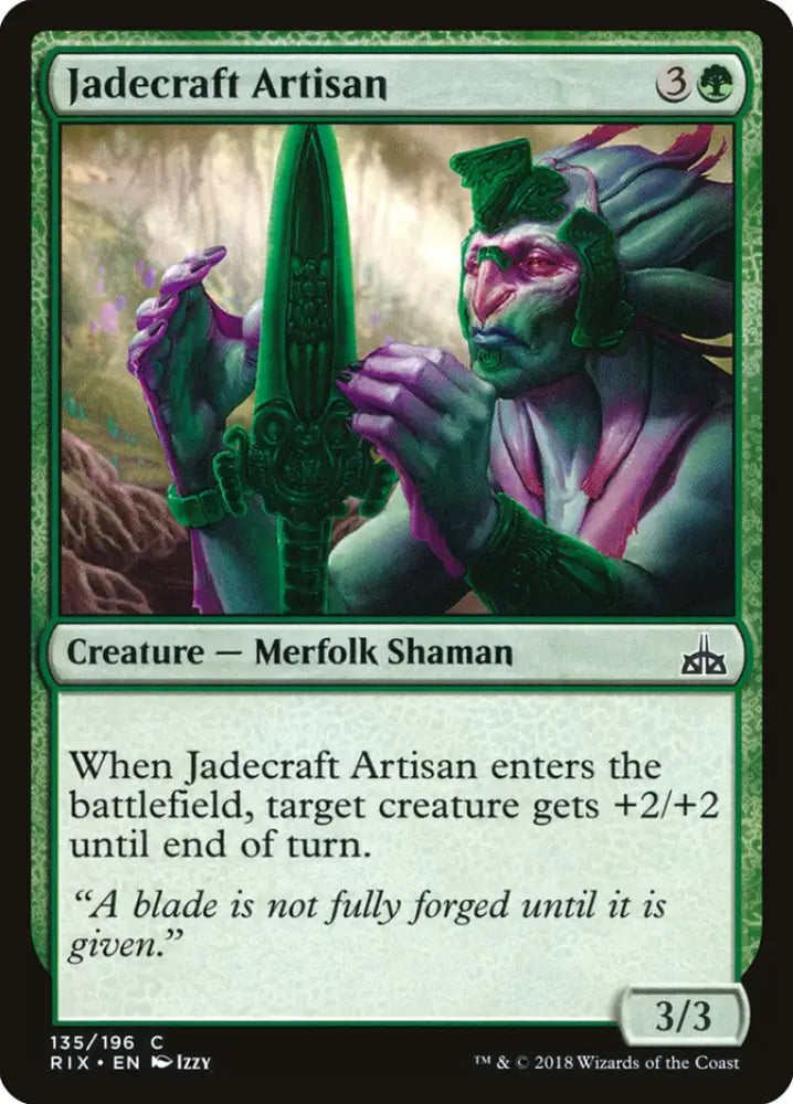 Jadecraft Artisan [Rivals of Ixalan] - MTG Single
