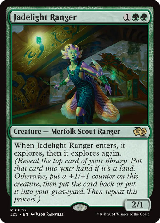 Jadelight Ranger [Foundations Jumpstart] - MTG Single