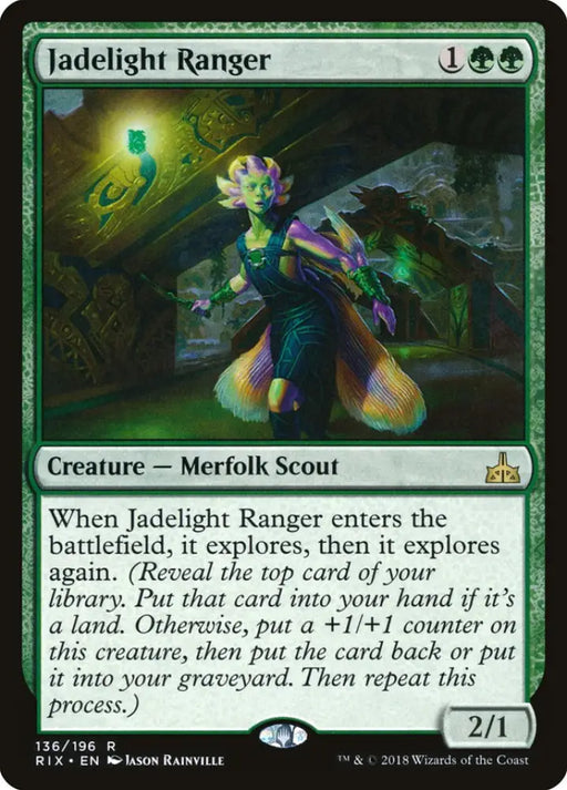 Jadelight Ranger [Rivals of Ixalan] - MTG Single
