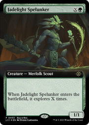 Jadelight Spelunker (Extended Art) (Buy-A-Box) [The Lost Caverns of Ixalan Promos] - MTG Single