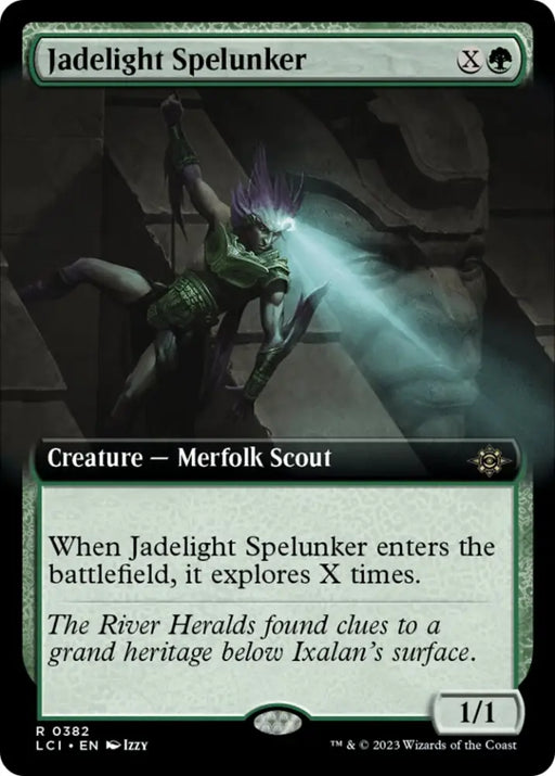 Jadelight Spelunker (Extended Art) [The Lost Caverns of Ixalan] - MTG Single