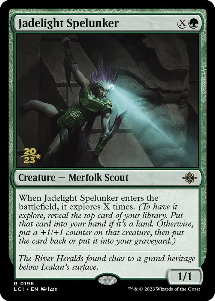 Jadelight Spelunker [The Lost Caverns of Ixalan Prerelease Cards] - MTG Single
