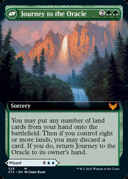 Jadzi Oracle of Arcavios // Journey to the Oracle (Extended Art) [Strixhaven: School of Mages] - MTG Single