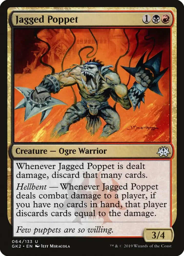 Jagged Poppet [Ravnica Allegiance Guild Kit] - MTG Single