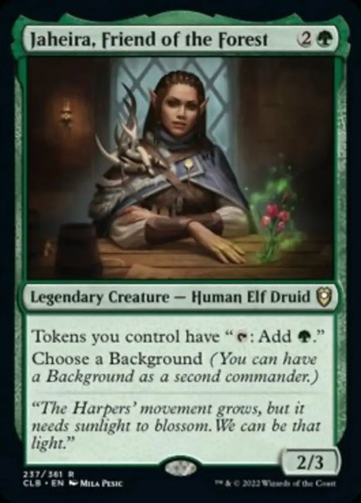 Jaheira Friend of the Forest [Commander Legends: Battle for Baldur’s Gate] - MTG Single