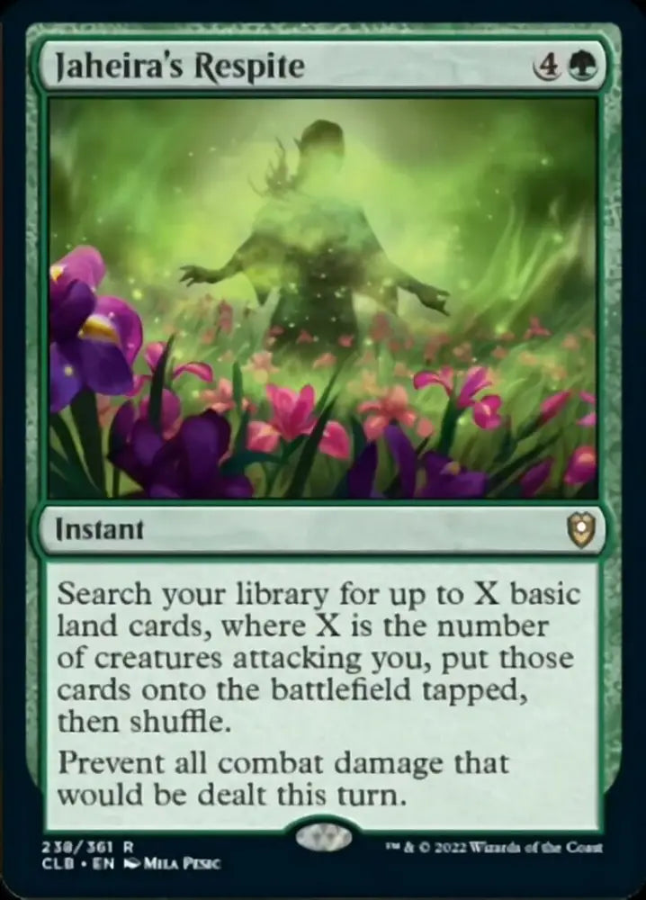 Jaheira’s Respite [Commander Legends: Battle for Baldur’s Gate] - MTG Single
