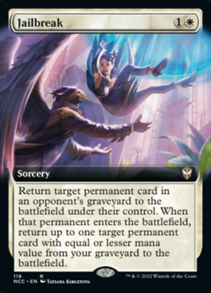 Jailbreak (Extended Art) [Streets of New Capenna Commander] - MTG Single
