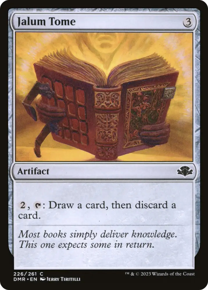 Jalum Tome [Dominaria Remastered] - MTG Single