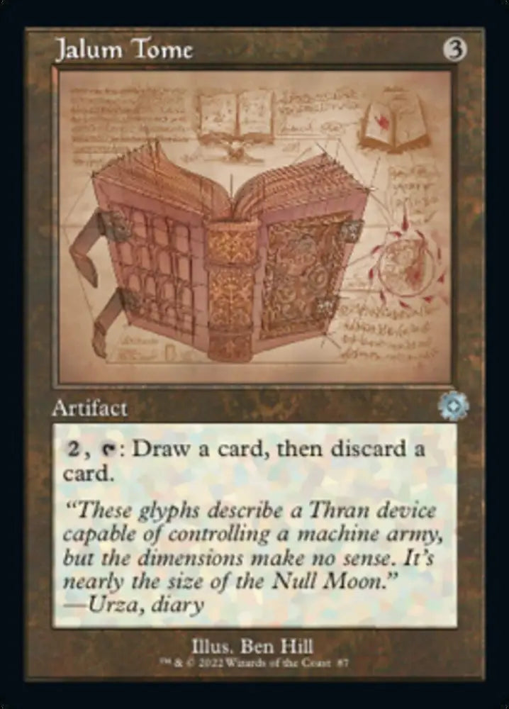 Jalum Tome (Retro Schematic) [The Brothers’ War Retro Artifacts] - MTG Single
