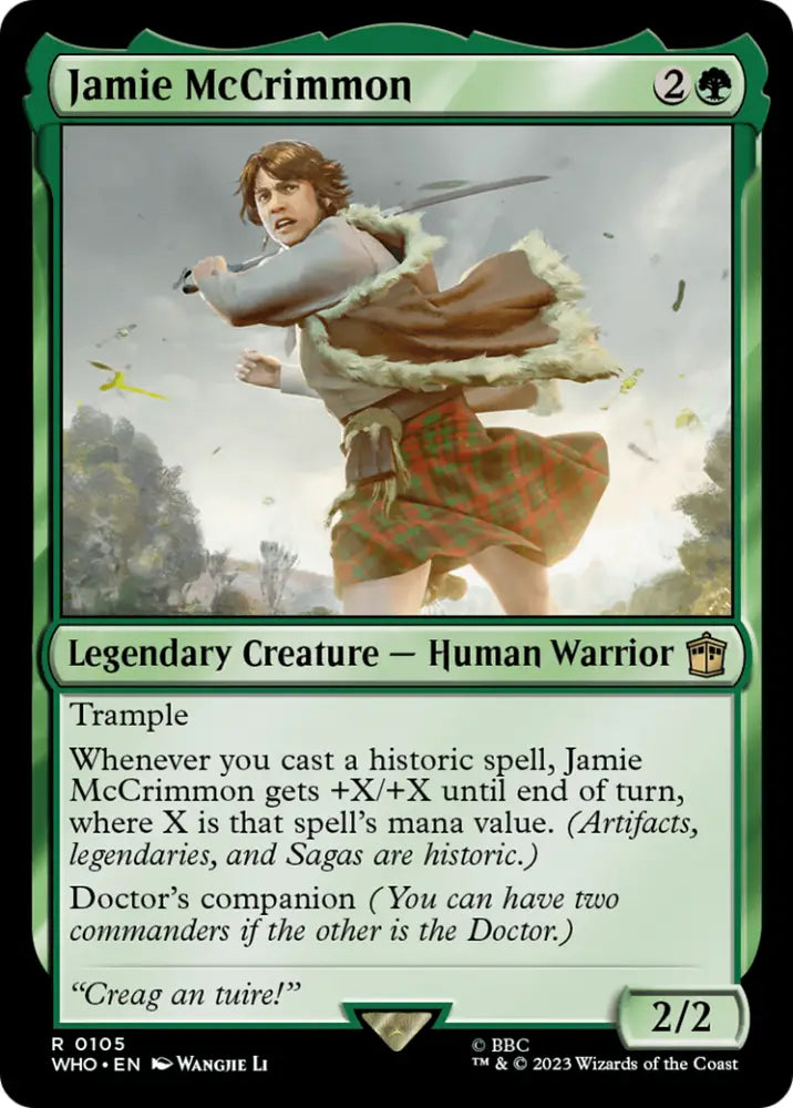 Jamie McCrimmon [Doctor Who] - MTG Single