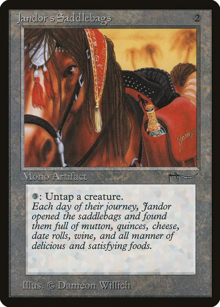Jandor’s Saddlebags [Arabian Nights] - MTG Single