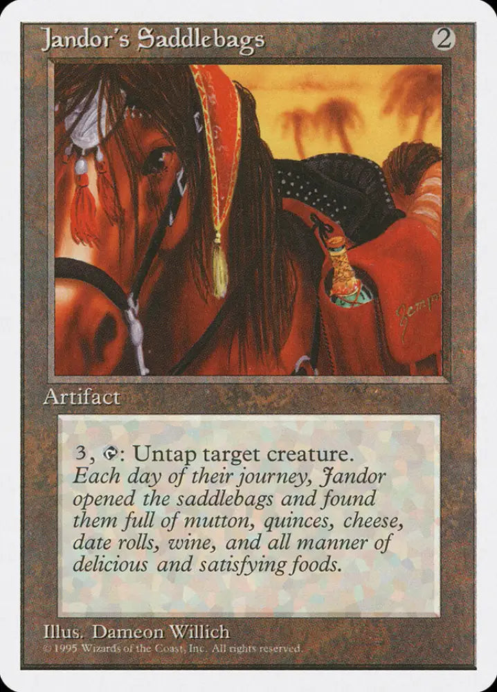 Jandor’s Saddlebags [Fourth Edition] - MTG Single