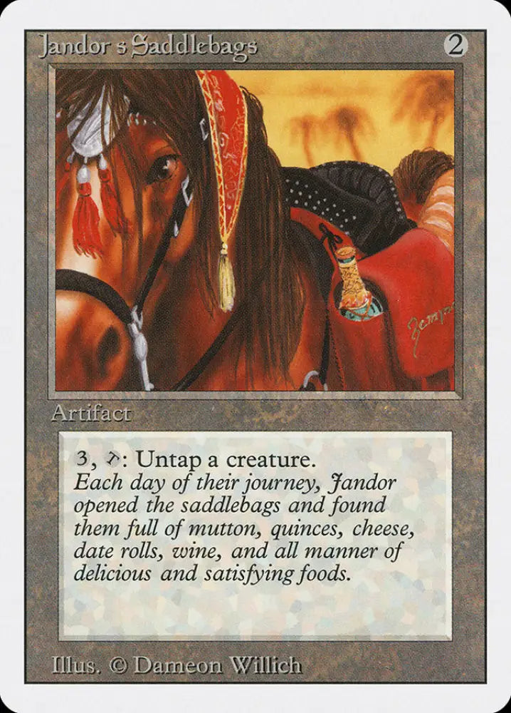 Jandor’s Saddlebags [Revised Edition] - MTG Single