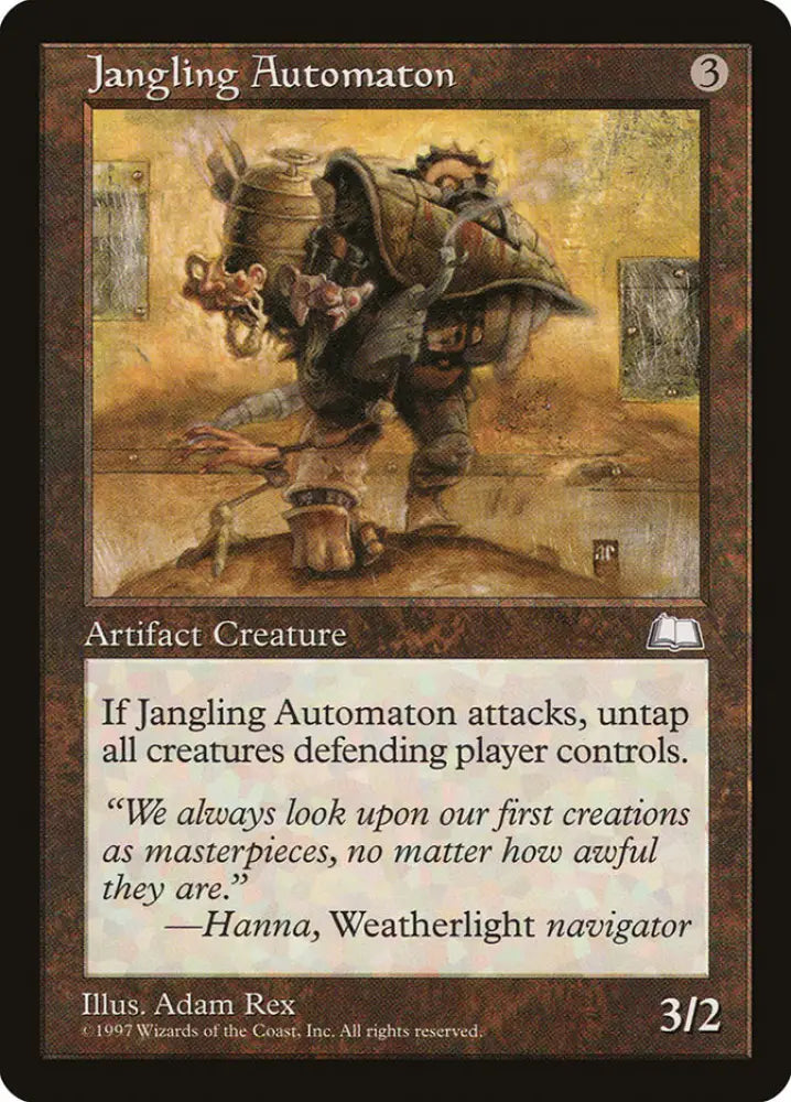 Jangling Automaton [Weatherlight] - MTG Single