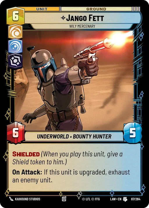 Jango Fett - Wily Mercenary (87/264) [A Lawless Time]
