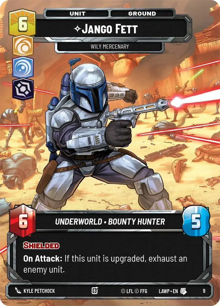 Jango Fett - Wily Mercenary (9) [A Lawless Time - Weekly Play Promos]