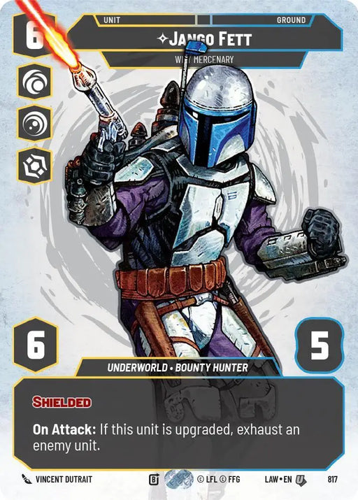 Jango Fett - Wily Mercenary (Prestige) (817) [A Lawless Time]