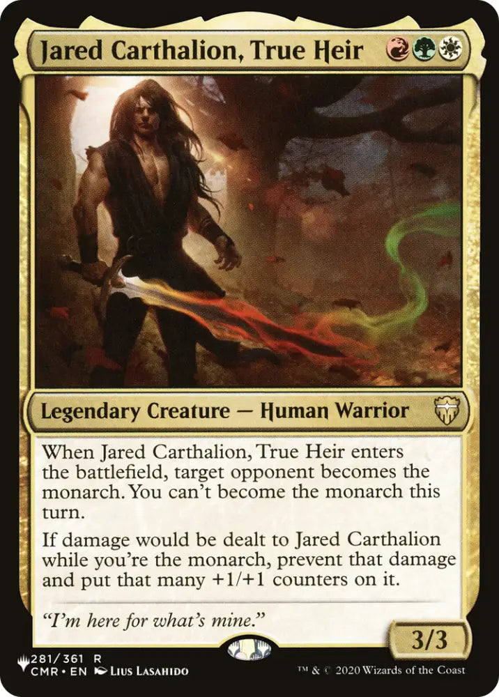 Jared Carthalion True Heir [The List] - MTG Single