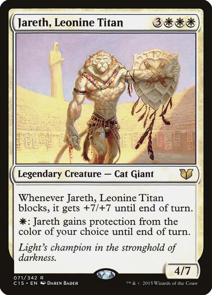 Jareth Leonine Titan [Commander 2015] - MTG Single