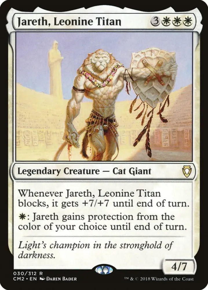 Jareth Leonine Titan [Commander Anthology Volume II] - MTG Single