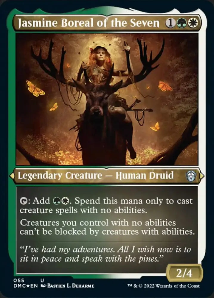 Jasmine Boreal of the Seven (Foil Etched) [Dominaria United Commander] - MTG Single