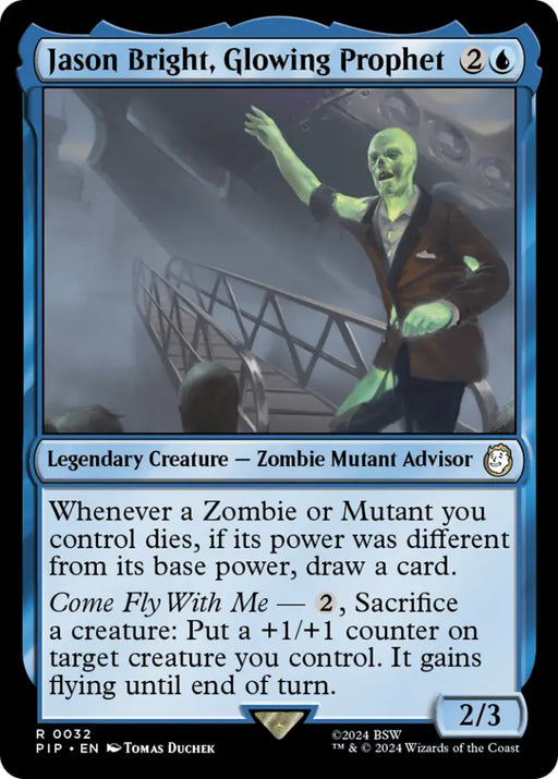 Jason Bright Glowing Prophet [Fallout] - MTG Single