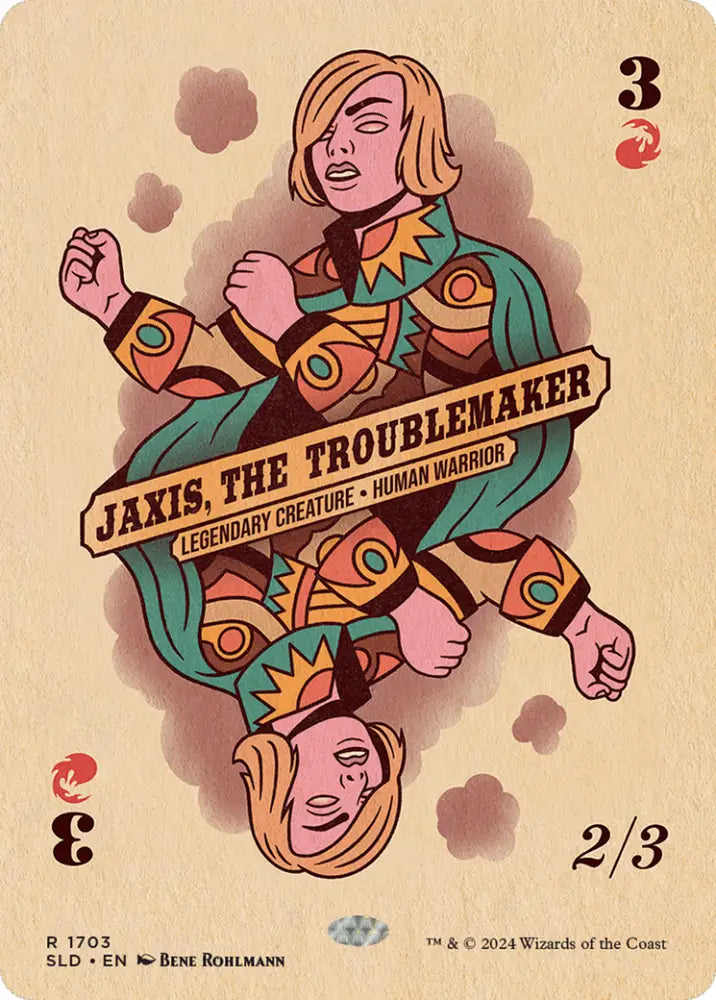 Jaxis the Troublemaker [Secret Lair Drop Series] - MTG Single