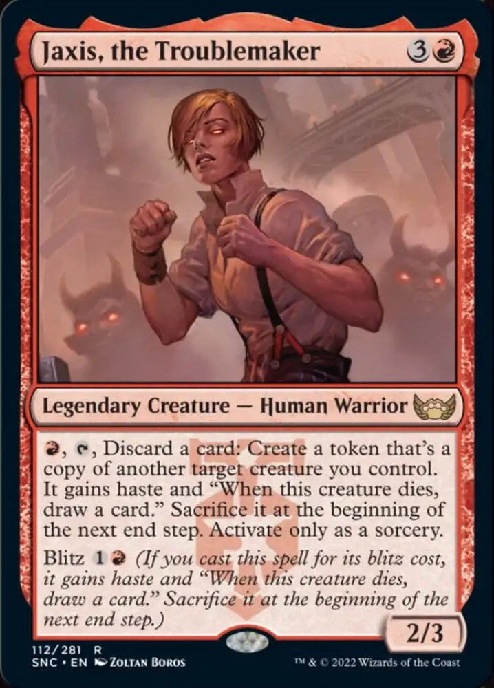 Jaxis the Troublemaker [Streets of New Capenna] - MTG Single