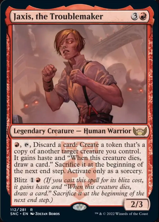 Jaxis the Troublemaker [Streets of New Capenna] - MTG Single