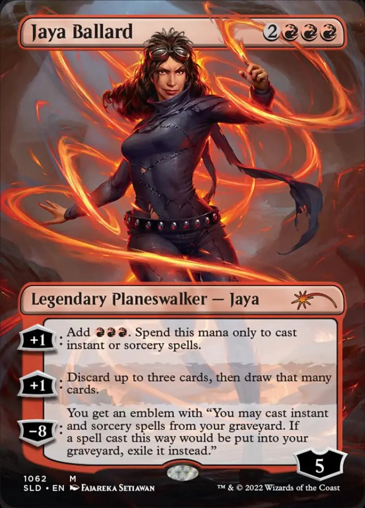 Jaya Ballard (Borderless) [Secret Lair Drop Series] - MTG Single