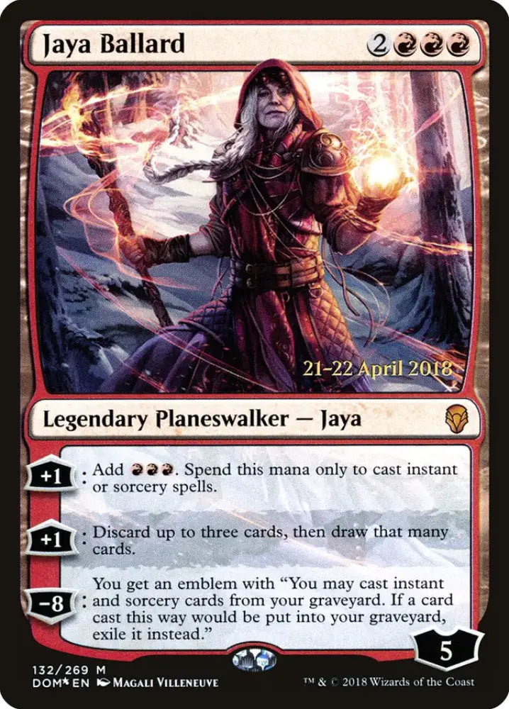 Jaya Ballard [Dominaria Prerelease Promos] - MTG Single