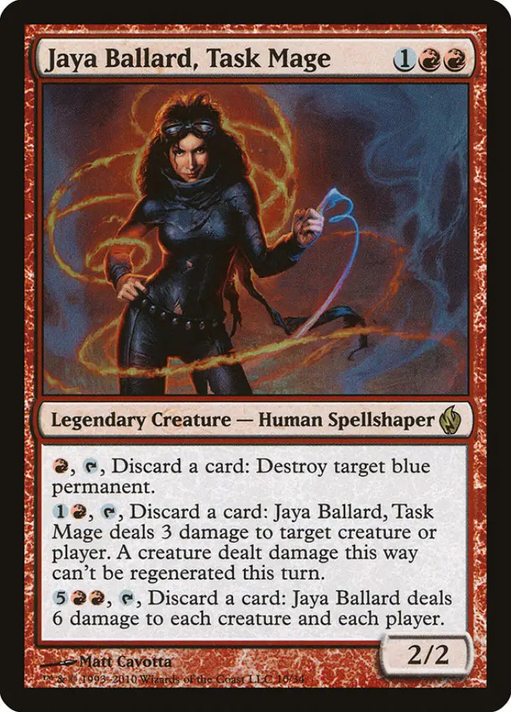Jaya Ballard Task Mage [Premium Deck Series: Fire and Lightning] - MTG Single