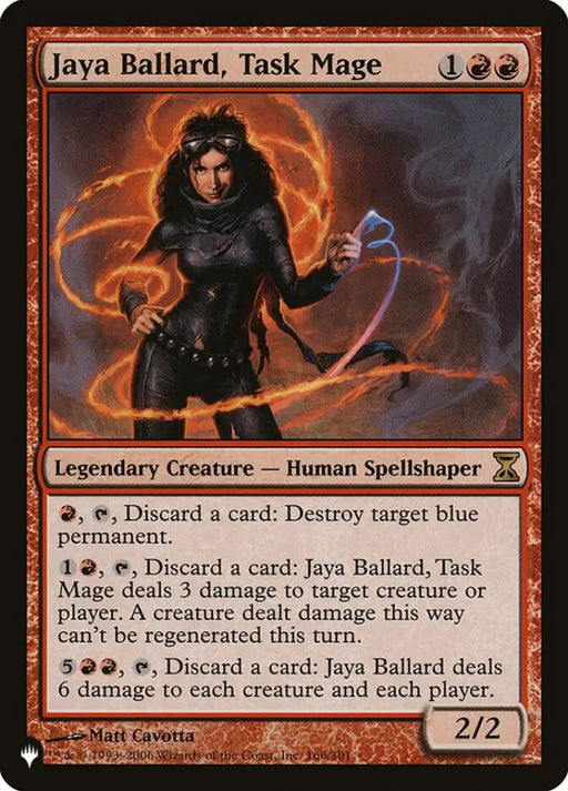Jaya Ballard Task Mage [The List] - MTG Single