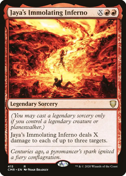 Jaya’s Immolating Inferno [Commander Legends] - MTG Single