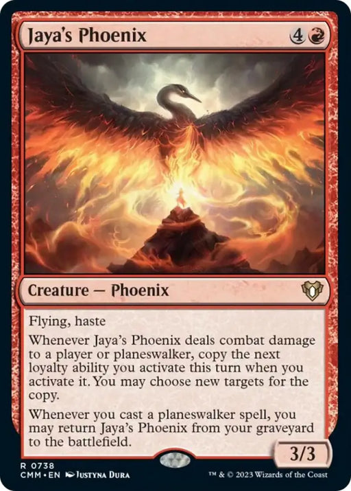 Jaya’s Phoenix [Commander Masters] - MTG Single