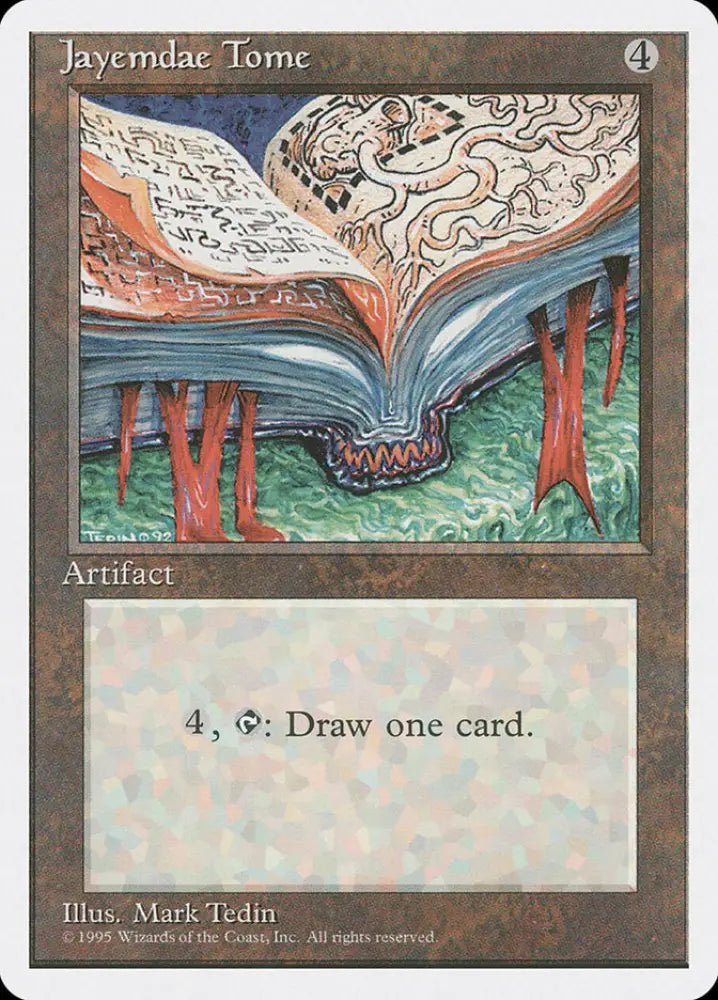 Jayemdae Tome [Fourth Edition] - MTG Single