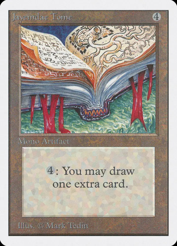 Jayemdae Tome [Unlimited Edition] - MTG Single