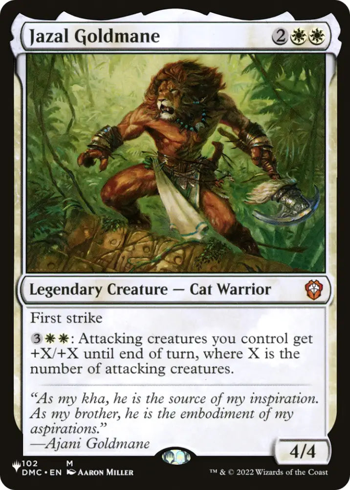 Jazal Goldmane [The List] - MTG Single