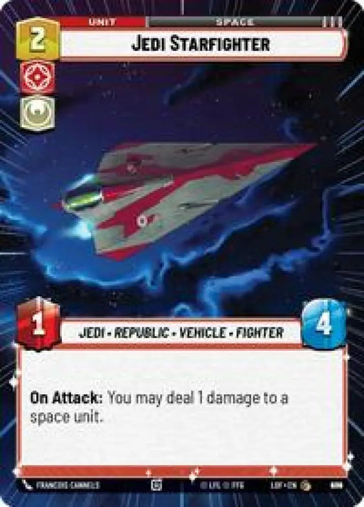 Jedi Starfighter (Hyperspace Foil) (884) [Legends of the Force]