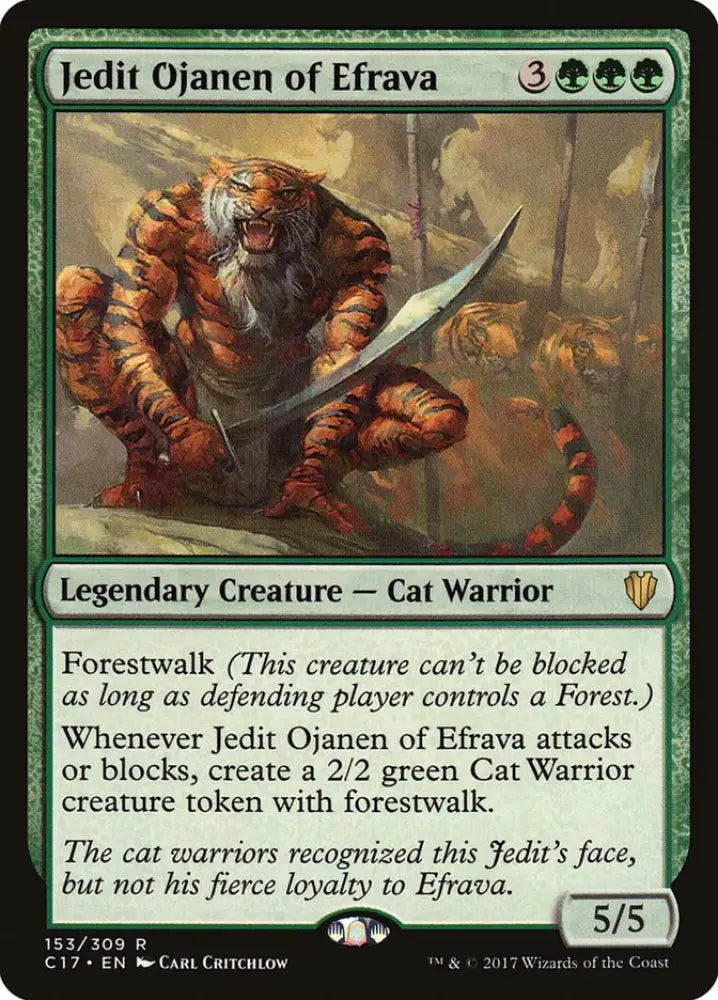 Jedit Ojanen of Efrava [Commander 2017] - MTG Single