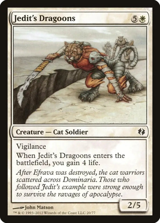 Jedit’s Dragoons [Duel Decks: Venser vs. Koth] - MTG Single