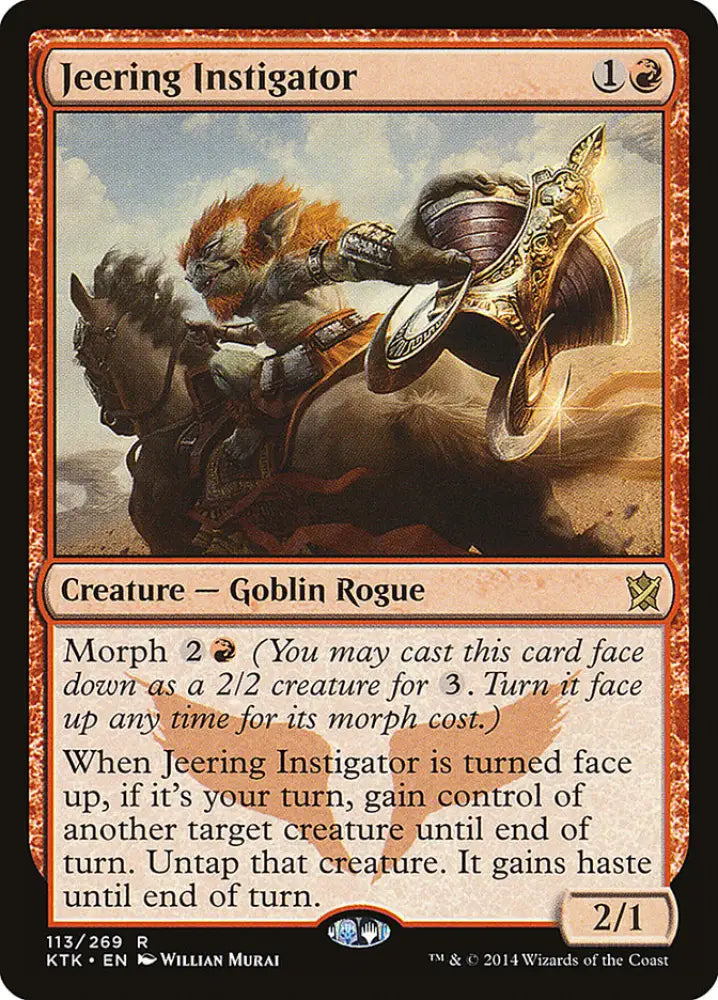 Jeering Instigator [Khans of Tarkir] - MTG Single