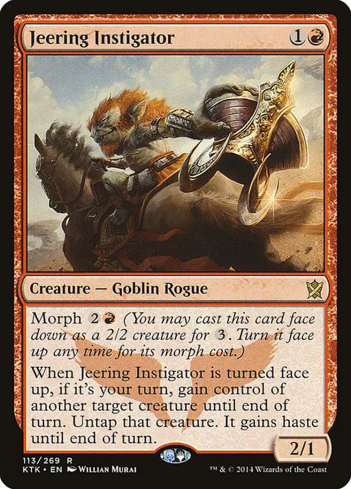 Jeering Instigator [Khans of Tarkir] - MTG Single