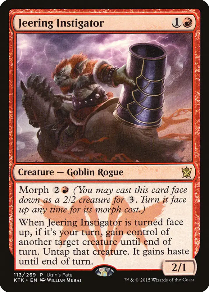 Jeering Instigator [Ugin’s Fate] - MTG Single