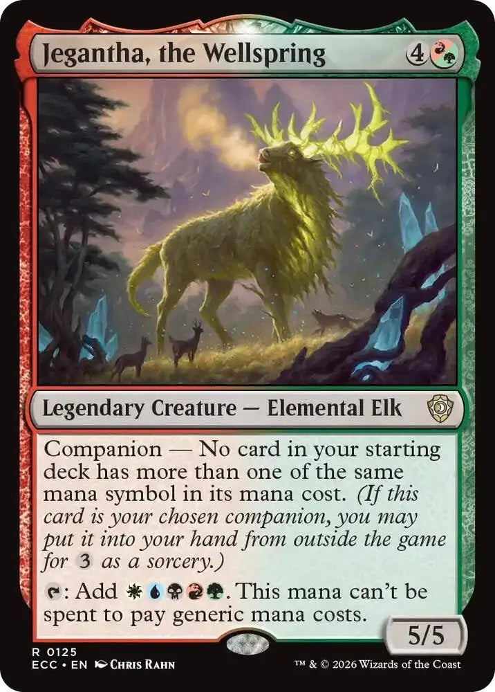 Jegantha, the Wellspring (125) [Lorwyn Eclipsed Commander]