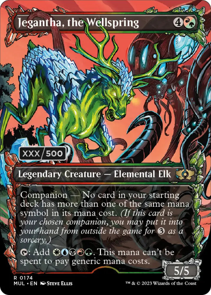 Jegantha the Wellspring (Serialized) [Multiverse Legends] - MTG Single