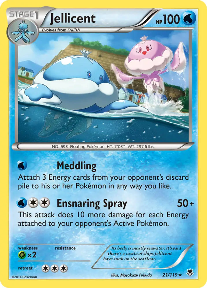 Jellicent (21/119) [XY: Phantom Forces] - Pokemon Single
