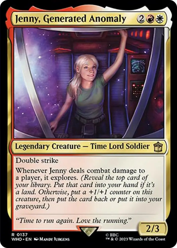 Jenny Generated Anomaly [Doctor Who] - MTG Single