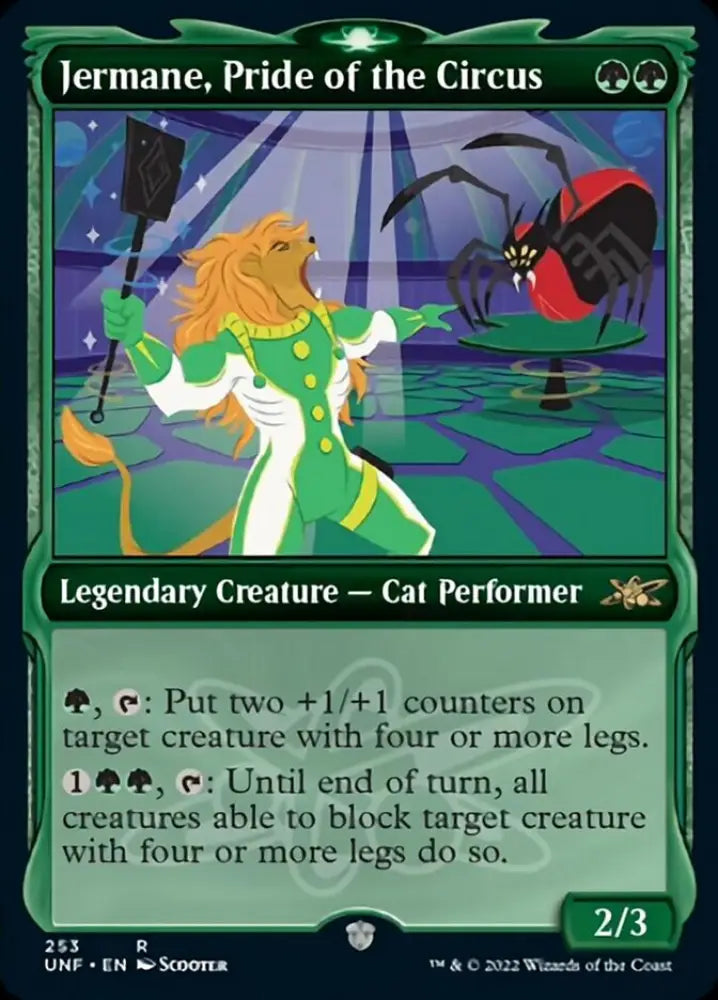 Jermane Pride of the Circus (Showcase) [Unfinity] - MTG Single